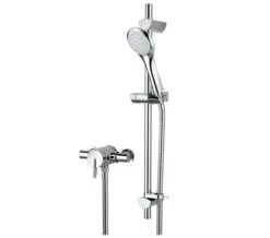 Bristan Sonqiue2 Thermostatic Chrome Shower Valve With Adjustable Riser Kit