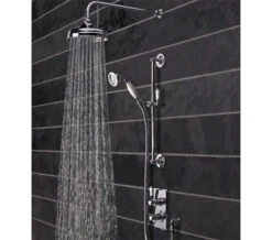 Tavistock Varsity Thermostatic Concealed Dual Function Shower Valve System Chrome