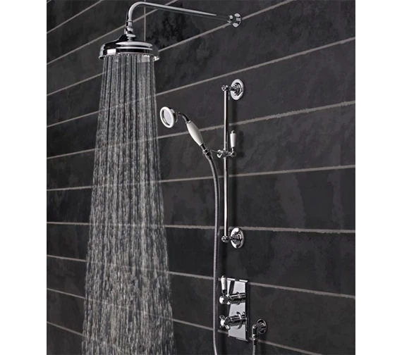 Tavistock Varsity Thermostatic Concealed Dual Function Shower Valve System Chrome 3 Tavistock Varsity Thermostatic Concealed Dual Function Shower Valve System Chrome