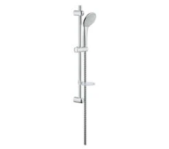 Grohe Euphoria Mono Chrome Shower Set With 600mm Rail - 27256001