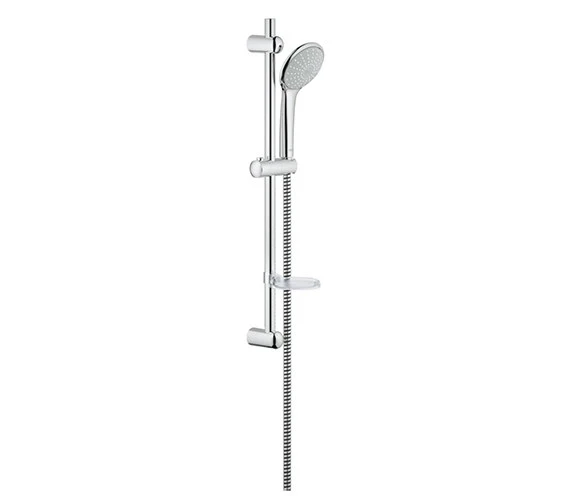 Grohe Euphoria Mono Chrome Shower Set With 600mm Rail - 27256001 3 Grohe Euphoria Mono Chrome Shower Set With 600mm Rail - 27256001