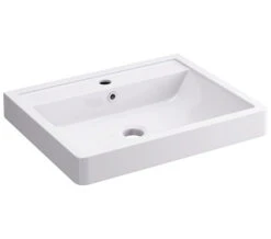 IMEX Flite White 600mm Double Drawer Floor Standing Unit And Basin -Shower Room M 2016 11 30 7 30 20 388