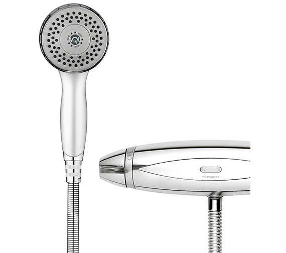 Aqualisa Aquarian Exposed Thermostatic Bar Shower Valve - Designer Choice 6 Aqualisa Aquarian Exposed Thermostatic Bar Shower Valve - Designer Choice - Image 4