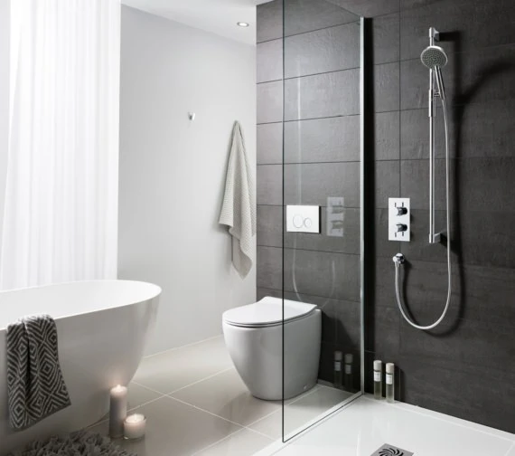 Crosswater Ethos Premium Chrome Shower Kit Package 6 - ETHOSPACKAGE6+ 3 Crosswater Ethos Premium Chrome Shower Kit Package 6 - ETHOSPACKAGE6+