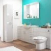 Nuie Mayford 1060mm Wide Floor Standing 2 Door 3 Drawer Unit And Basin -Shower Room M 2016 3 26 4 57 50 974