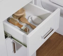 Nuie Eden Floor-Standing 3 Door And 2 Drawer White Cabinet With Basin 19 Nuie Eden Floor-Standing 3 Door And 2 Drawer White Cabinet With Basin -Shower Room M 2016 3 30 6 2 9 380