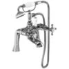 Burlington Stafford Chrome Deck Mounted Bath Shower Mixer Tap