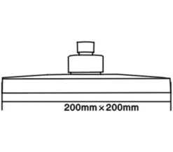 Nuie 200mm ABS Fixed Shower Head -Shower Room M 2016 9 27 8 45 39 550