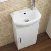 Nuie Mayford 420 X 290mm Floor Standing White Cabinet And Basin 2 Nuie Mayford 420 X 290mm Floor Standing White Cabinet And Basin -Shower Room M 2016 9 5 13 55 46 116