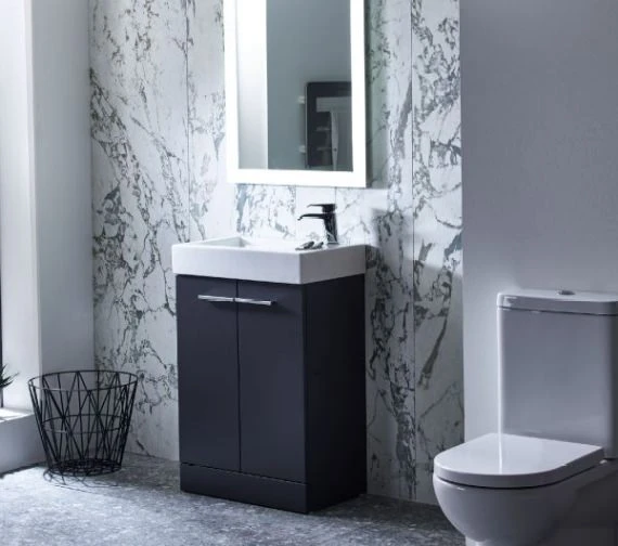 Tavistock Kobe 560mm Two Door Freestanding Unit With Basin 3 Tavistock Kobe 560mm Two Door Freestanding Unit With Basin