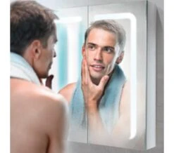 HIB Stratus 60 LED Demisting Aluminium Mirror Cabinet 600 X 700mm 11 HIB Stratus 60 LED Demisting Aluminium Mirror Cabinet 600 X 700mm -Shower Room M 2017 1 28 10 10 4 799