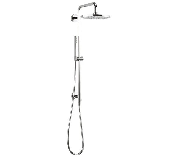 Crosswater Svelte Chrome Multi-Function Rigid Riser Kit With Integrated Wall Outlet 3 Crosswater Svelte Chrome Multi-Function Rigid Riser Kit With Integrated Wall Outlet