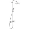 Duravit C.1 Chrome Manual Shower Valve With Rigid Riser And Handset -Shower Room M 2017 10 18 11 34 1 286