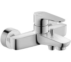 Duravit B.1 Single Lever Chrome Bath Mixer Tap For Exposed Installation
