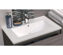 Hudson Reed Coast Wall Hung Open Shelf Unit And Basin -Shower Room M 2017 2 6 6 46 20 590