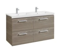 Roca Prisma Unik 1200 X 694mm Textured Ash 4-Drawer Base Unit With Basin 9 Roca Prisma Unik 1200 X 694mm Textured Ash 4-Drawer Base Unit With Basin -Shower Room M 2017 3 15 13 56 4 464