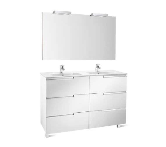 Roca Victoria-N 1200 X 740mm Vanity Unit Pack With Mirror And Spotlights 3 Roca Victoria-N 1200 X 740mm Vanity Unit Pack With Mirror And Spotlights