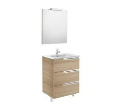 Roca Victoria-N Gloss White Vanity Unit Pack 600 X 740mm With Mirror And Spotlight 9 Roca Victoria-N Gloss White Vanity Unit Pack 600 X 740mm With Mirror And Spotlight -Shower Room M 2017 3 25 6 39 17 149