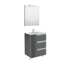 Roca Victoria-N Gloss White Vanity Unit Pack 600 X 740mm With Mirror And Spotlight 11 Roca Victoria-N Gloss White Vanity Unit Pack 600 X 740mm With Mirror And Spotlight -Shower Room M 2017 3 25 6 39 56 683