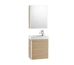 Roca Mini 450mm Vanity Unit With Basin And Mirror Cabinet -Shower Room M 2017 3 3 13 47 1 268