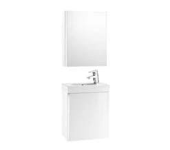 Roca Mini 450mm Vanity Unit With Basin And Mirror Cabinet -Shower Room M 2017 3 3 13 49 19 221