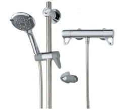 Triton Elina Chrome Bar Mixer Exposed Thermostatic Shower Valve With Riser Rail -Shower Room M 2017 4 18 7 21 13 194