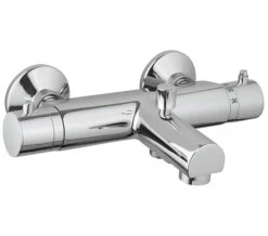 Crosswater Kai Exposed Chrome Thermostatic Bath Shower Mixer Tap