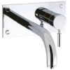 Crosswater Design 2 Hole Wall Mounted Chrome Bath Filler Tap -Shower Room M 2017 9 9 8 33 9 165