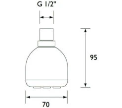 Bristan Chrome Single Function Fixed Head 9 Bristan Chrome Single Function Fixed Head -Shower Room M 2018 10 16 14 30 16 69