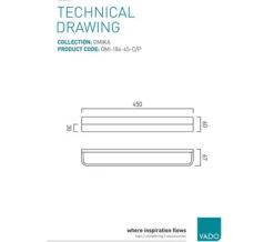 Vado Omika Chrome Towel Rail 11 Vado Omika Chrome Towel Rail -Shower Room M 2018 10 2 10 35 39 769