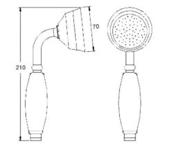 Hudson Reed Topaz Traditional Handset -Shower Room M 2018 4 2 8 17 38 996