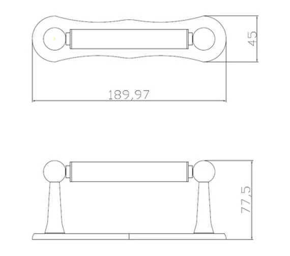 Hudson Reed Traditional Toilet Roll Holder Chrome 5 Hudson Reed Traditional Toilet Roll Holder Chrome - Image 3