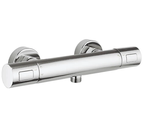 Crosswater Central Chrome Exposed Thermostatic Shower Valve 3 Crosswater Central Chrome Exposed Thermostatic Shower Valve