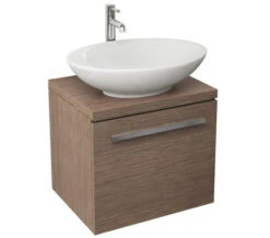 IMEX Bloque Wall Hung Single Drawer Unit And 470mm Worktop -Shower Room M 2018 6 13 7 26 37 690