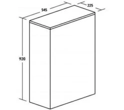 Crosswater 545mm Toilet Furniture Unit 19 Crosswater 545mm Toilet Furniture Unit -Shower Room M 2018 6 14 12 28 23 248