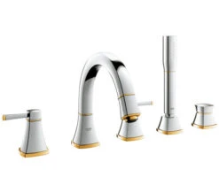 Grohe Grandera Deck Mounted 5 Hole Bath Shower Combination 8 Grohe Grandera Deck Mounted 5 Hole Bath Shower Combination -Shower Room M 2018 6 27 14 49 32 571