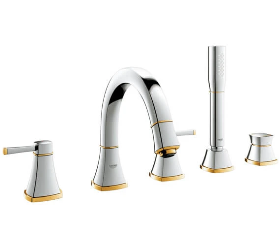 Grohe Grandera Deck Mounted 5 Hole Bath Shower Combination 5 Grohe Grandera Deck Mounted 5 Hole Bath Shower Combination - Image 3
