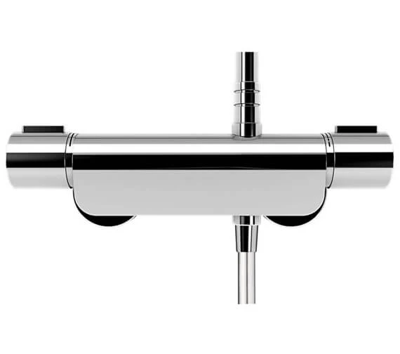 Aqualisa Midas 220 Chrome Bar Mixer Shower With Slide Rail Kit 7 Aqualisa Midas 220 Chrome Bar Mixer Shower With Slide Rail Kit - Image 5