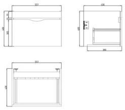 Saneux Indigo Wall Mounted 1 Drawer Unit 17 Saneux Indigo Wall Mounted 1 Drawer Unit -Shower Room M 2018 8 27 14 13 26 947