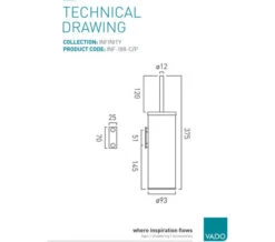 Vado Infinity Stainless Steel Toilet Brush And Holder -Shower Room M 2018 9 12 7 57 34 776
