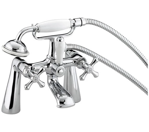 Bristan Colonial Bath Mixer Tap With Handset 3 Bristan Colonial Bath Mixer Tap With Handset