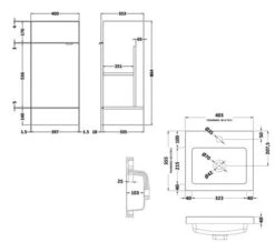 Hudson Reed Fusion 400mm Full Depth Floor-Standing Vanity Unit And Basin -Shower Room M 2019 1 31 15 5 23 898