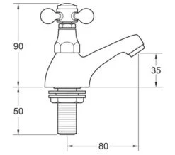 Deva Tudor Pair Of Bath Taps -Shower Room M 2019 10 11 10 46 38 328