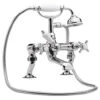 Nuie Beaumont Chrome Luxury Cranked Deck Mounted Bath Mixer Tap With Kit -Shower Room M 2019 10 18 11 35 2 595