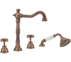 Tre Mercati Allora 4 Tap Hole Bath Shower Mixer Tap With Kit -Shower Room M 2019 11 30 11 19 9 596