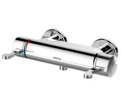 Bristan Opac Exposed Thermostatic Chrome Bar Shower Valve