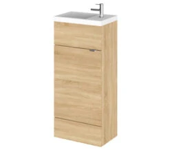 Hudson Reed Fusion 400mm Floor-Standing Slimline Vanity Unit And Basin -Shower Room M 2019 2 5 12 39 39 870