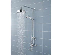 Hudson Reed Victorian Grand Rigid Riser Kit With Diverter -Shower Room M 2019 4 12 11 0 23 836