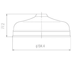 Hudson Reed Apron Round Fixed Shower Head Chrome -Shower Room M 2019 4 18 14 17 0 118