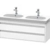 Duravit Ketho 2 Drawer 1150mm Wall-mounted Vanity Unit 1 Duravit Ketho 2 Drawer 1150mm Wall-mounted Vanity Unit -Shower Room M 2019 4 22 12 14 31 32